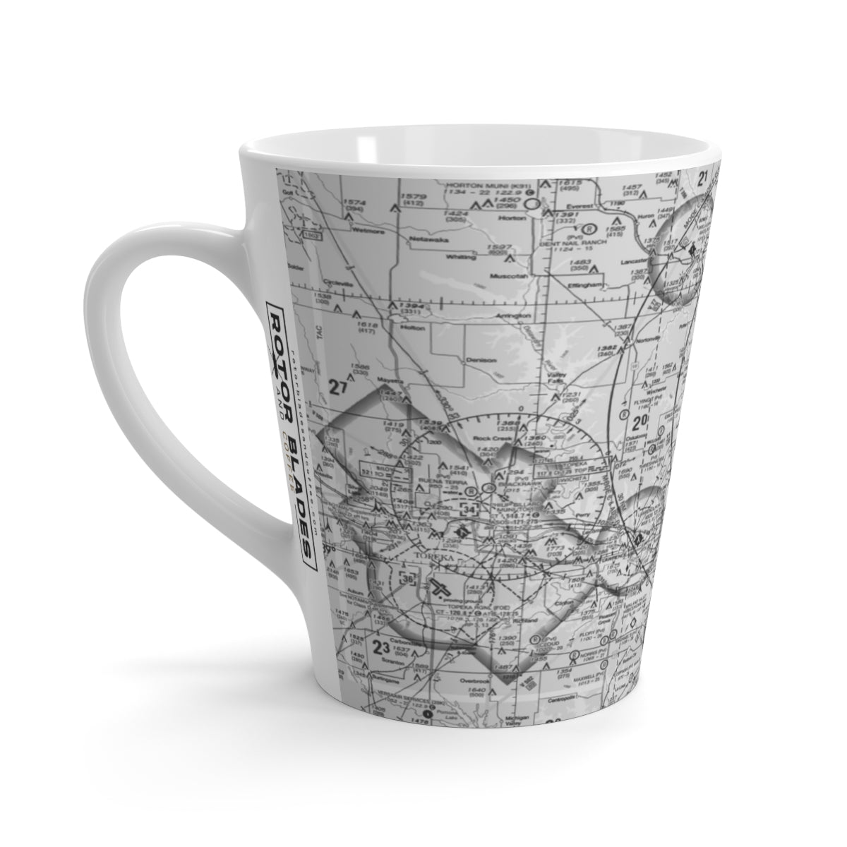 City Airspace Latte Mug (Multiple Cities Available)